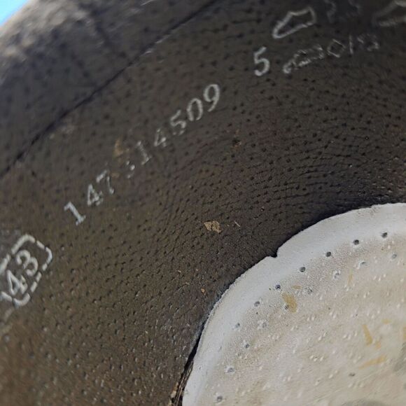 Rieker Antistress Woven Leather Oxford Shoe Caramel Brown Men's US 10 (EU43) - Picture 5 of 11